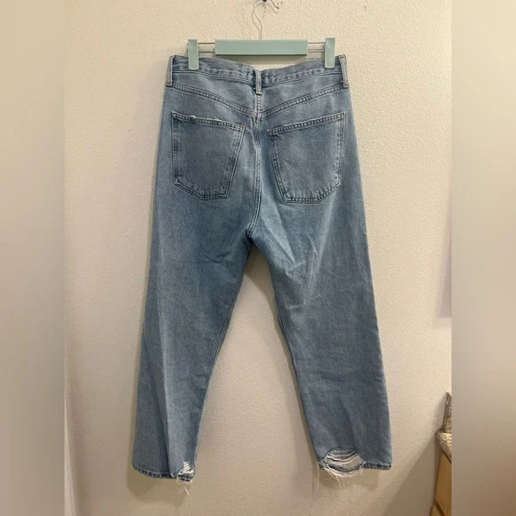 AGOLDE 90s Distressed Jeans Size 26 - Picture 3 of 5